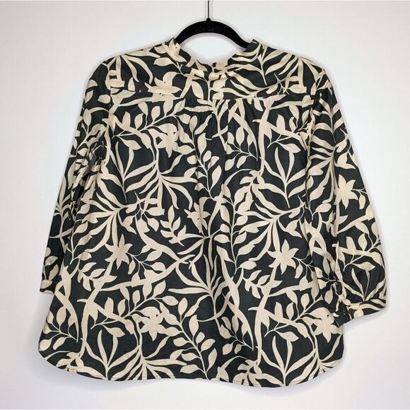 Tucker The Jane Top Forest Figi Floral in Light Weight Cotton - Picture 7 of 9